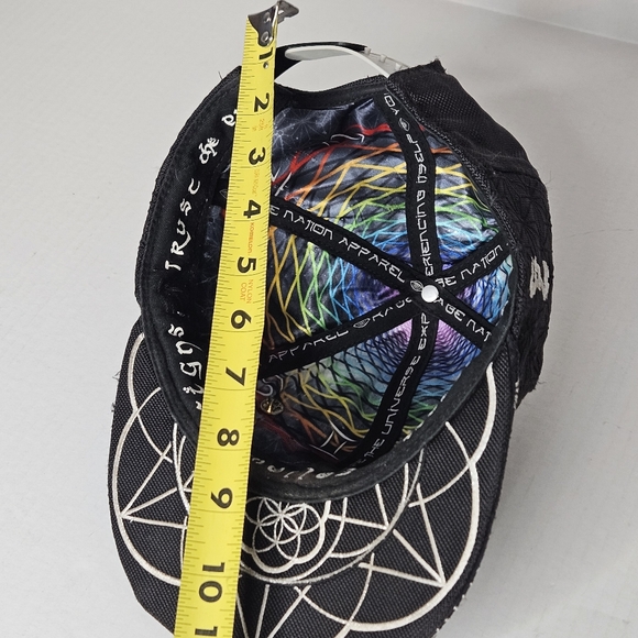 Rage Nation I Am V2 Snapback Baseball Cap Hat Black Embroidered Grunge Hip Hop - Picture 10 of 14